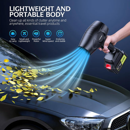 YUQUESEN 21V Cordless Leaf Blower 980000 RPM Electric Handheld Blower
YUQUESEN Lightweight Cordless Leaf Blower with 2 Batteries and Fast Charger
YUQUESEN High-Speed 21V Electric Leaf Blower for Lawn and Patio Cleaning
YUQUESEN Battery Powered Leaf Blower for Yard, Garden, and Deck Cleaning
YUQUESEN Cordless Electric Leaf Blower 980000 RPM Turbine Motor Design
YUQUESEN Leaf Blower Cleaning Leaves from Lawn and Patio
YUQUESEN 21V Handheld Blower with Dual 4.0Ah Batteries Charging Setup